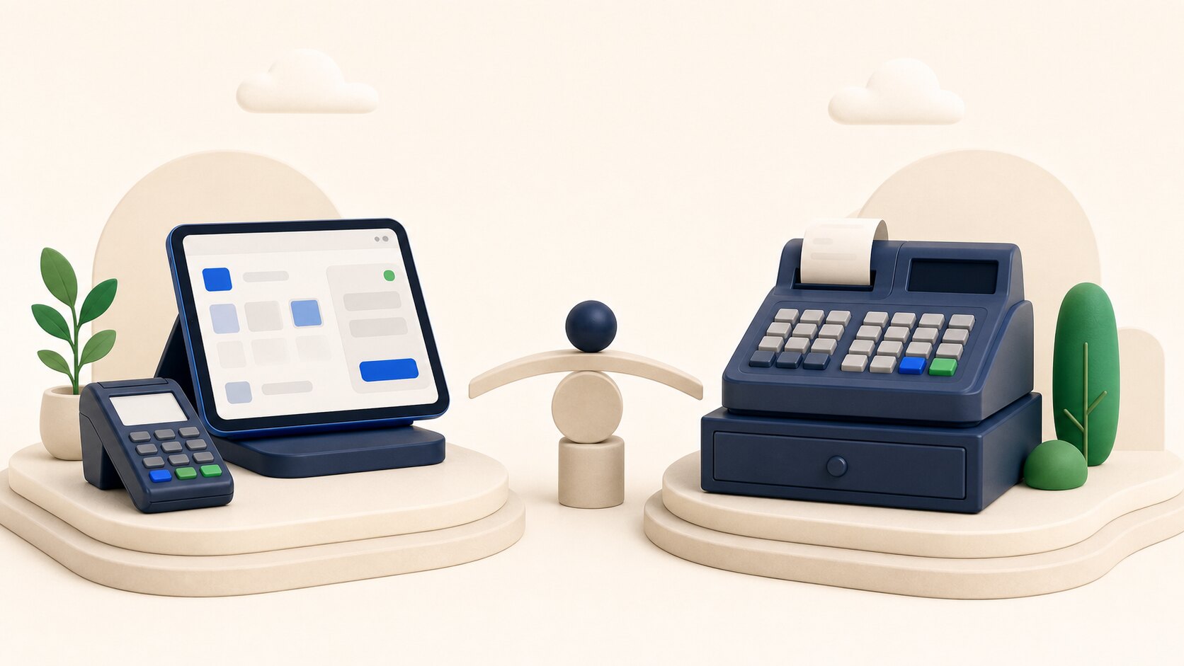 Caisse iPad vs traditionnelle
